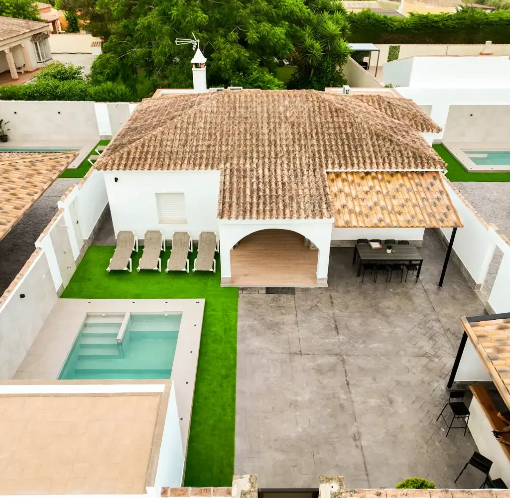Casa de alquiler en Chiclana de la Frontera. Chalet en el Novo Sancti Petri. Casas Rurales en Cádiz