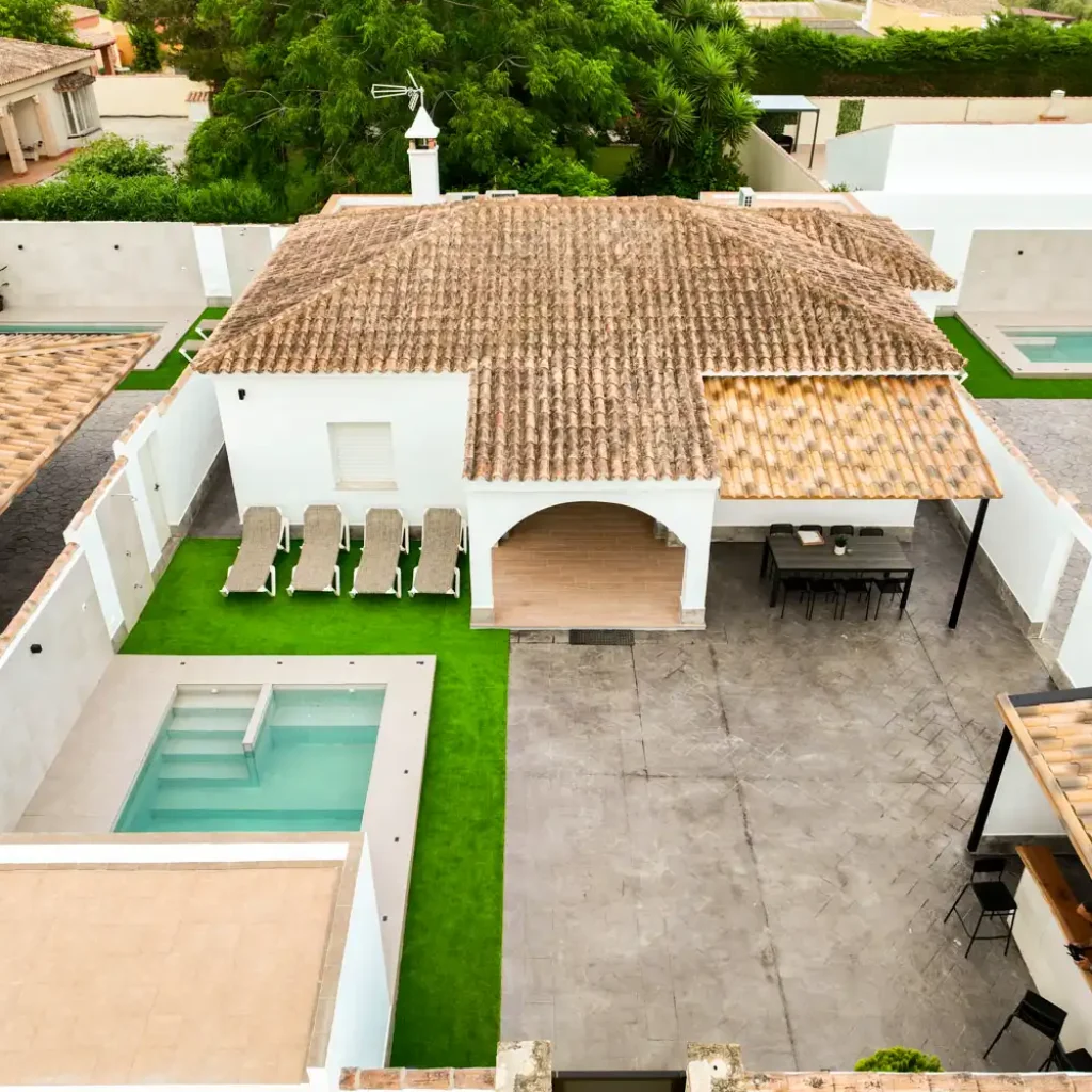 Casa de alquiler en Chiclana de la Frontera. Chalet en el Novo Sancti Petri. Casas Rurales en Cádiz